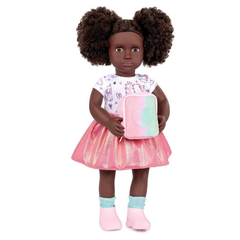 slide 5 of 12, Our Generation Surprise Lunch Bags School Series – 1 of 6 Collectible Bags Accessories for 18'' Dolls: Social Skills Play Food Set, 1 ct