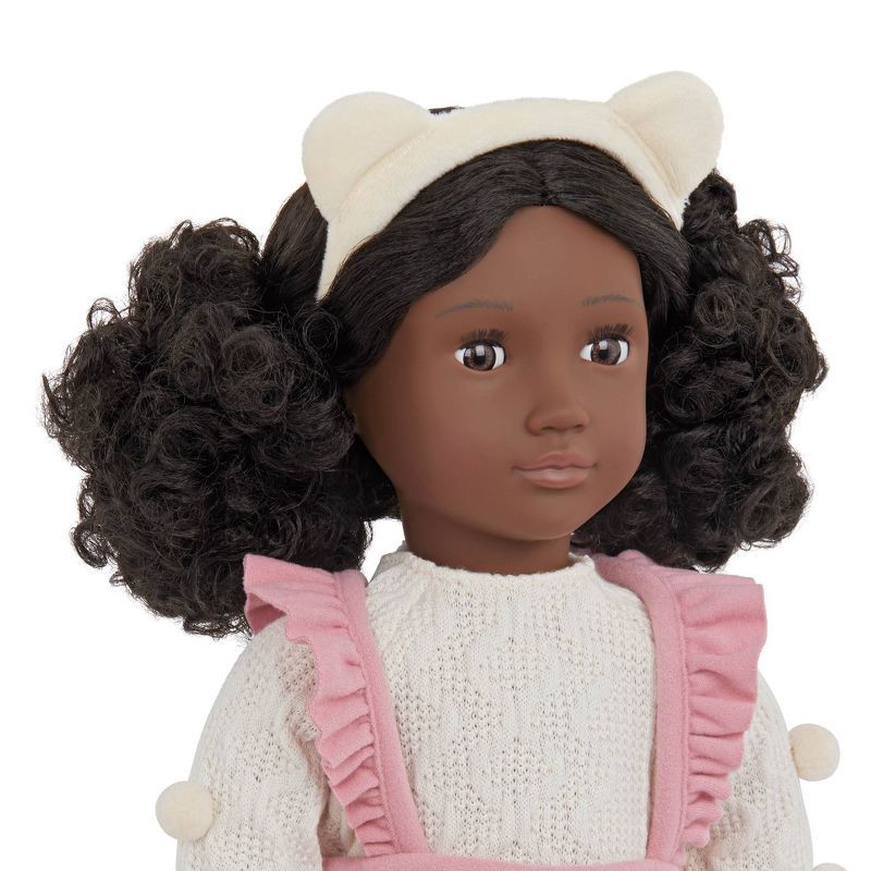 slide 4 of 5, Our Generation Sweet as Jam Pink Jumper Skirt Outfit & Play Food Set for 18" Dolls: Doll Clothing Accessory Set, 1 ct