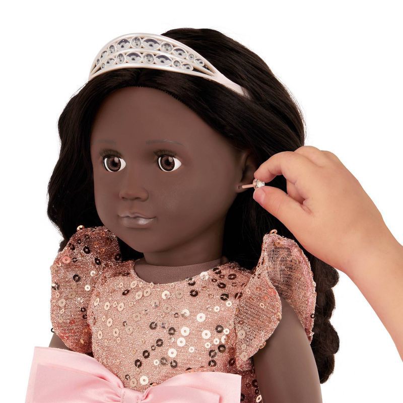 slide 2 of 6, Our Generation Adira 18" Special Edition 30th Anniversary Collectible Doll: Fashion, Beauty, Wavy Black Hair, Includes Accessories, 1 ct
