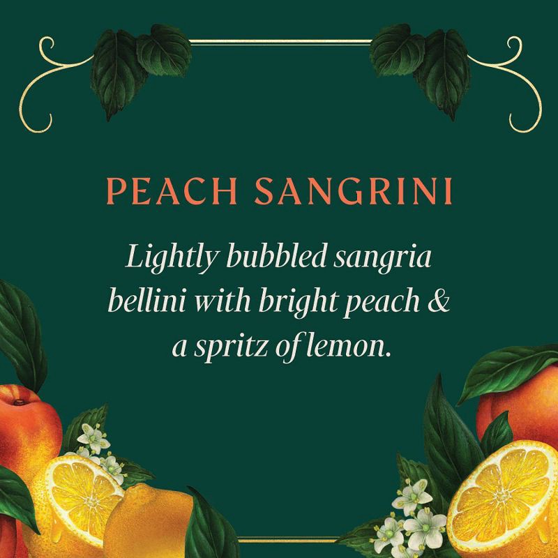 slide 4 of 6, Oliver Peach Sangrini Wine Cocktail - 750ml Bottle, 750 ml
