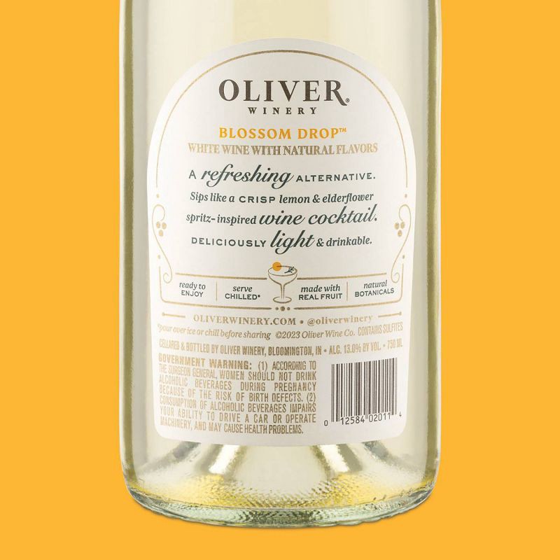 slide 5 of 6, Oliver Blossom Drop Wine Cocktail - 750ml Bottle, 750 ml