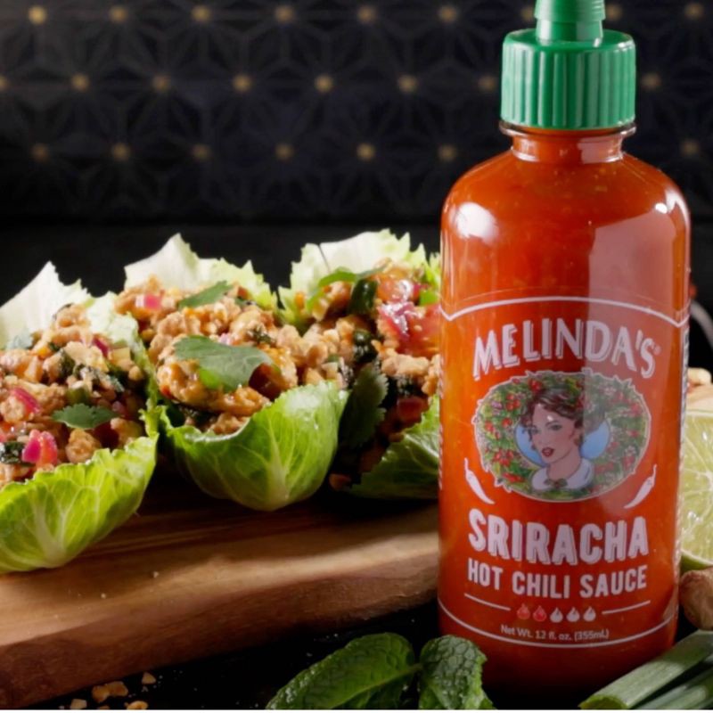 slide 5 of 5, Melinda's Sriracha Hot Chili Sauce - 12 fl oz, 12 fl oz