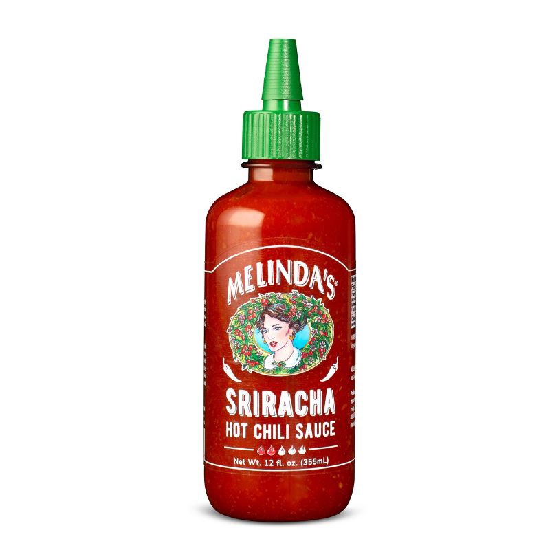 slide 1 of 5, Melinda's Sriracha Hot Chili Sauce - 12oz, 12 oz