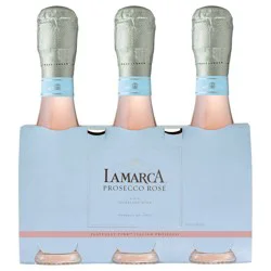 La Marca Prosecco Rose - 3pk/187ml Bottles