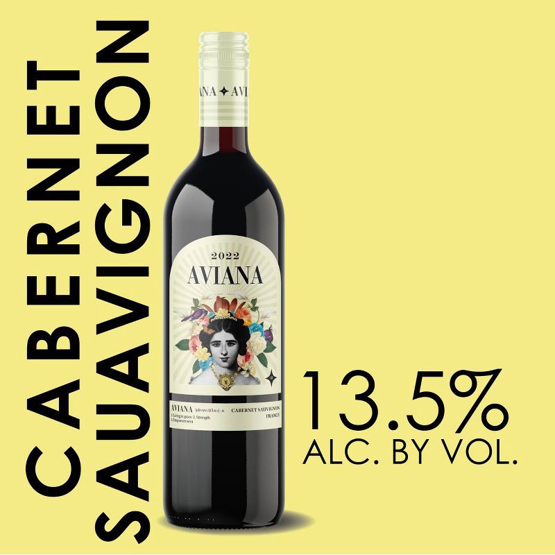 slide 9 of 10, Aviana Cabernet Sauvignon - 750ml Bottle, 750 ml