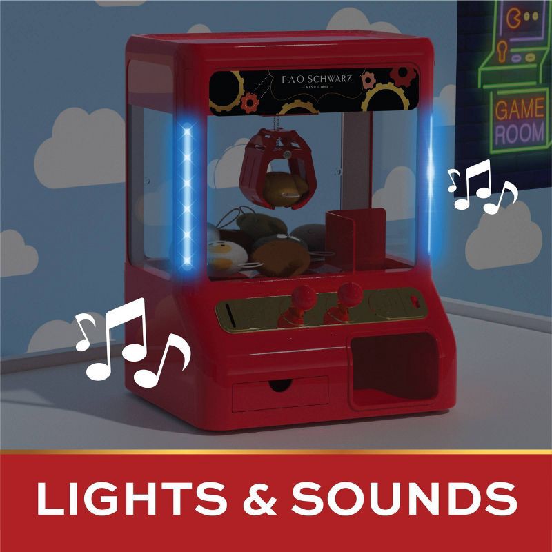 slide 3 of 9, FAO Schwarz Arcade Claw Game with Plush Prizes, 1 ct