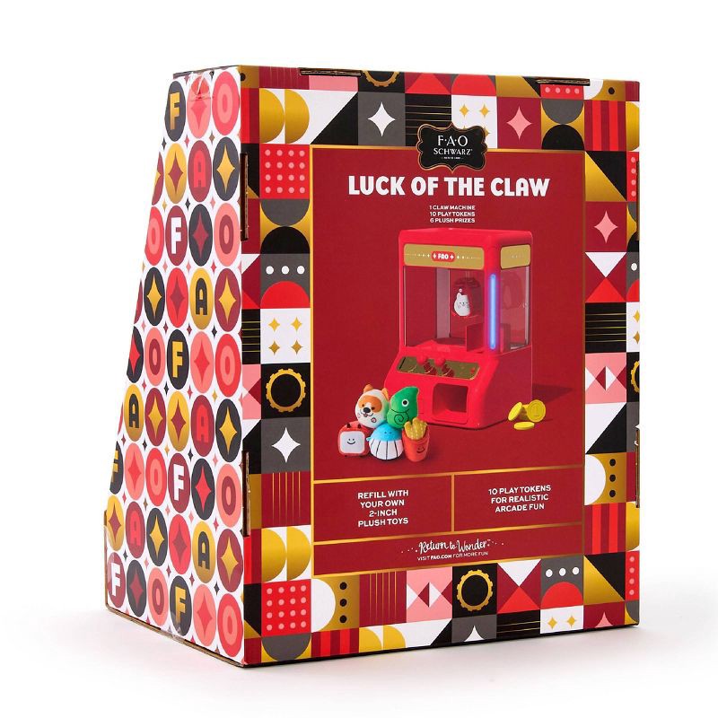 slide 9 of 9, FAO Schwarz Arcade Claw Game with Plush Prizes, 1 ct