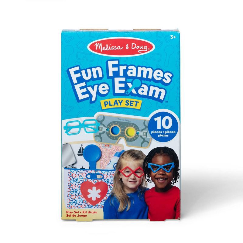 slide 3 of 9, Melissa & Doug Fun Frames Eye Exam Pretend Play Set for Boys and Girls 3+, 1 ct