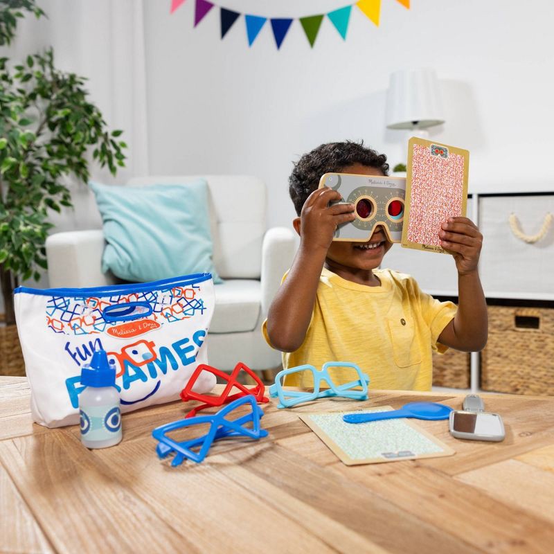 slide 6 of 9, Melissa & Doug Fun Frames Eye Exam Pretend Play Set for Boys and Girls 3+, 1 ct