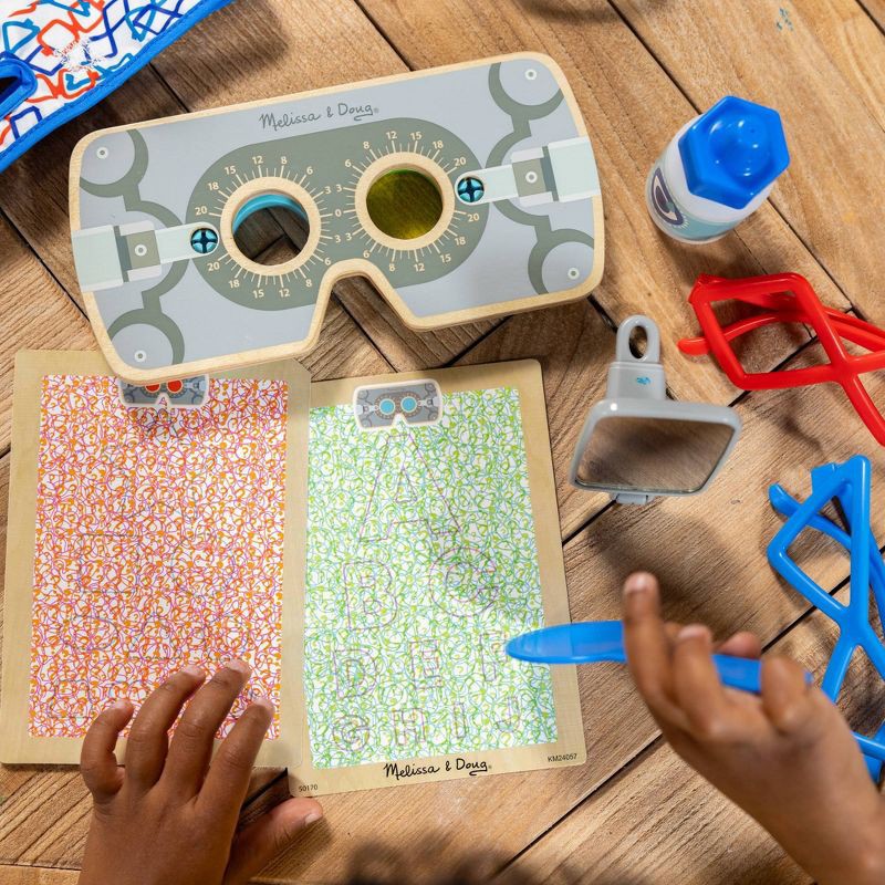 slide 8 of 9, Melissa & Doug Fun Frames Eye Exam Pretend Play Set for Boys and Girls 3+, 1 ct