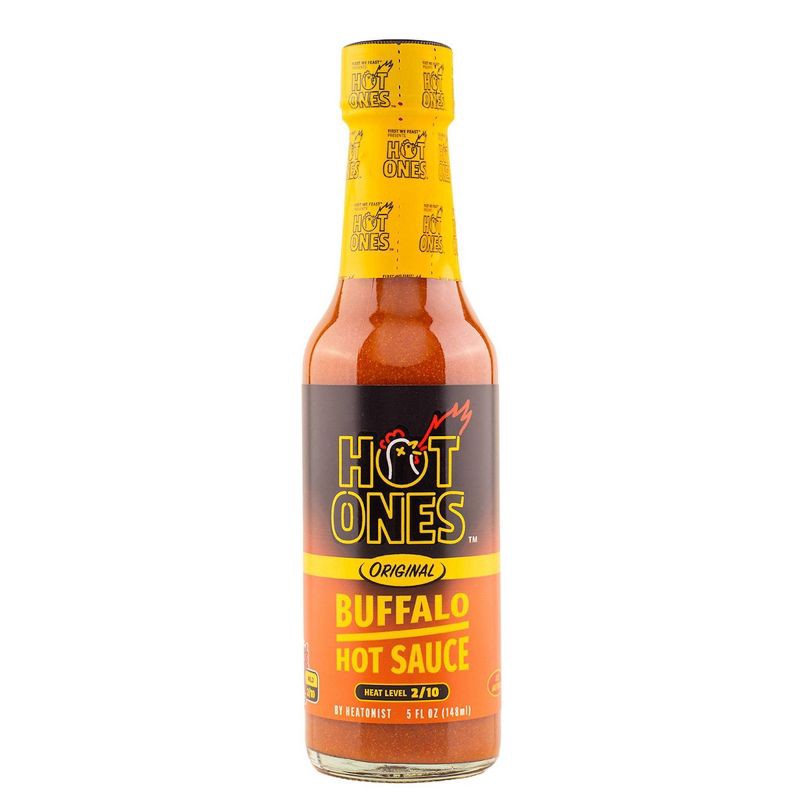 slide 1 of 3, Hot Ones Buffalo Hot Sauce - 5 fl oz, 5 fl oz