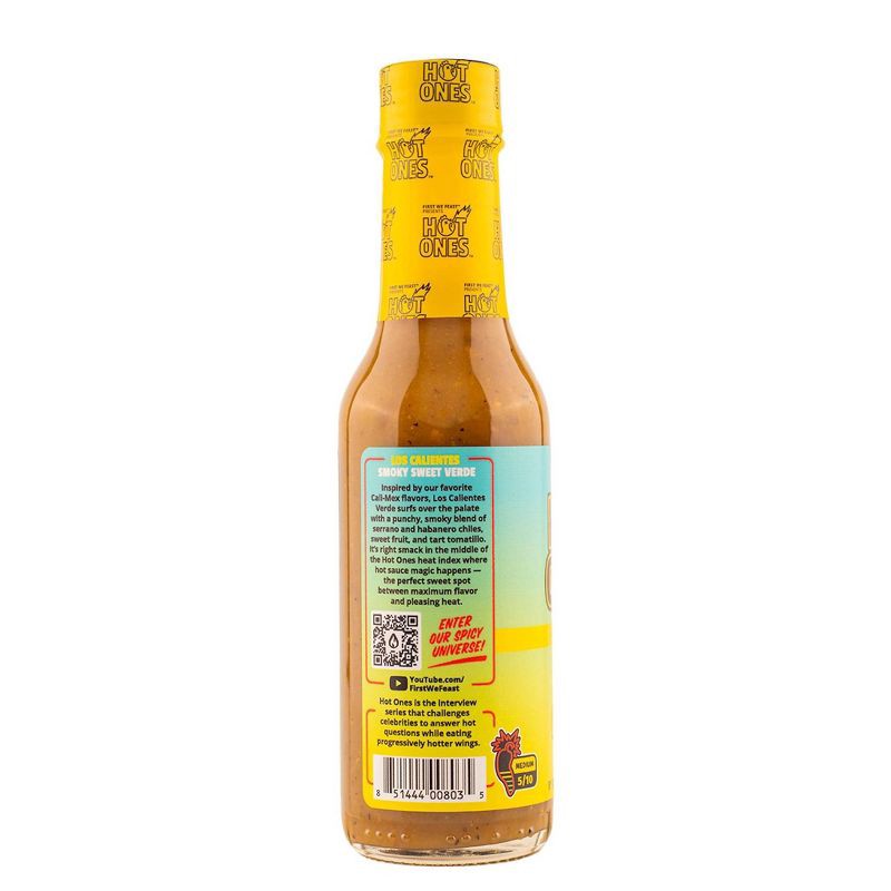 slide 2 of 3, Hot Ones Los Calientes Verde Hot Sauce - 5 fl oz, 5 fl oz