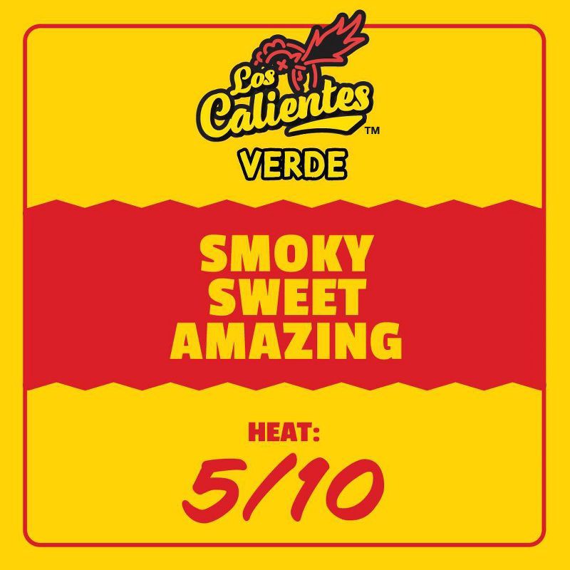 slide 3 of 8, Hot Ones Los Calientes Verde Hot Sauce - 5 fl oz, 5 fl oz