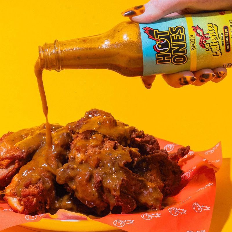 slide 4 of 8, Hot Ones Los Calientes Verde Hot Sauce - 5 fl oz, 5 fl oz