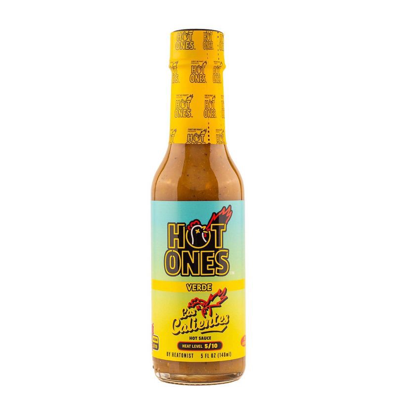 slide 1 of 3, Hot Ones Los Calientes Verde Hot Sauce - 5 fl oz, 5 fl oz