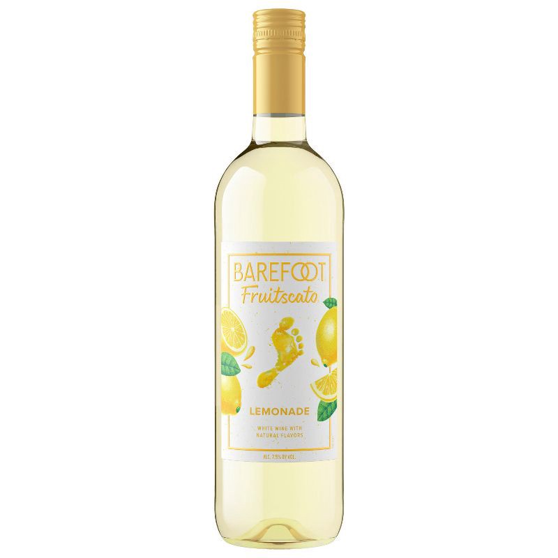 slide 1 of 6, Barefoot Fruitscato Lemonade - 750ml Bottle, 750 ml