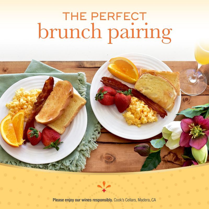 slide 3 of 11, Cook's California Champagne Cook's Mango Mimosa California Sparkling White Wine - 750ml Bottle, 750 ml