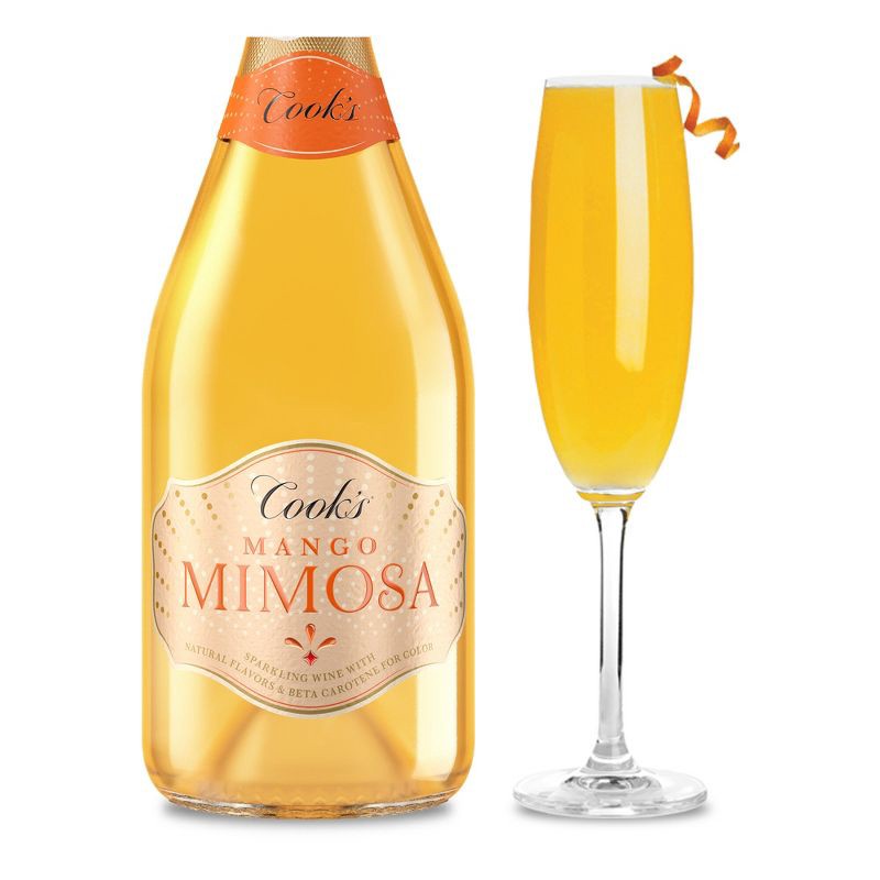 slide 1 of 11, Cook's California Champagne Cook's Mango Mimosa - 750ml Bottle, 750 ml