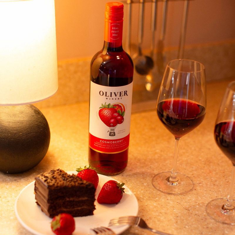 slide 2 of 4, Oliver Cosmoberry Wine - 750ml Bottle, 750 ml