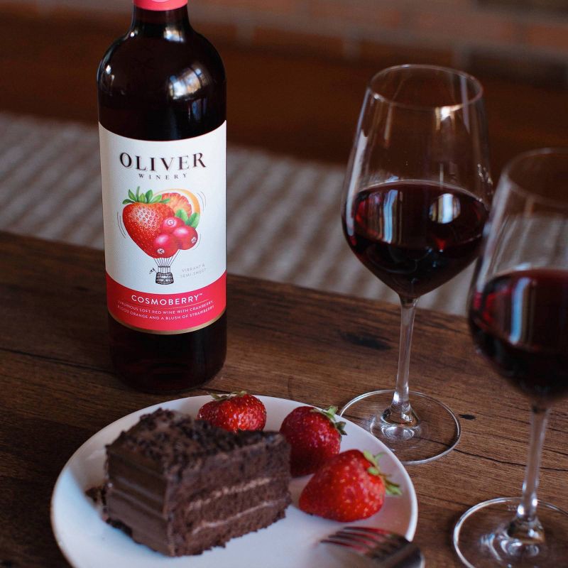 slide 3 of 4, Oliver Cosmoberry Wine - 750ml Bottle, 750 ml