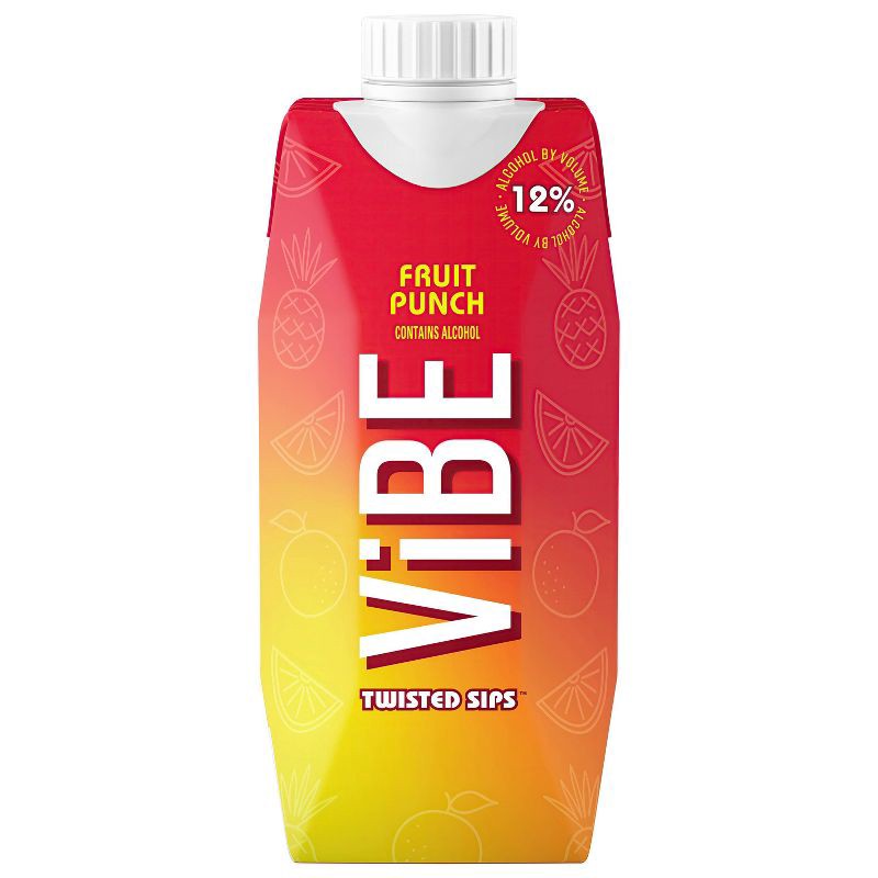 slide 1 of 6, Vibe Wine Vibe Fruit Punch - 500ml Bottle, 500 ml