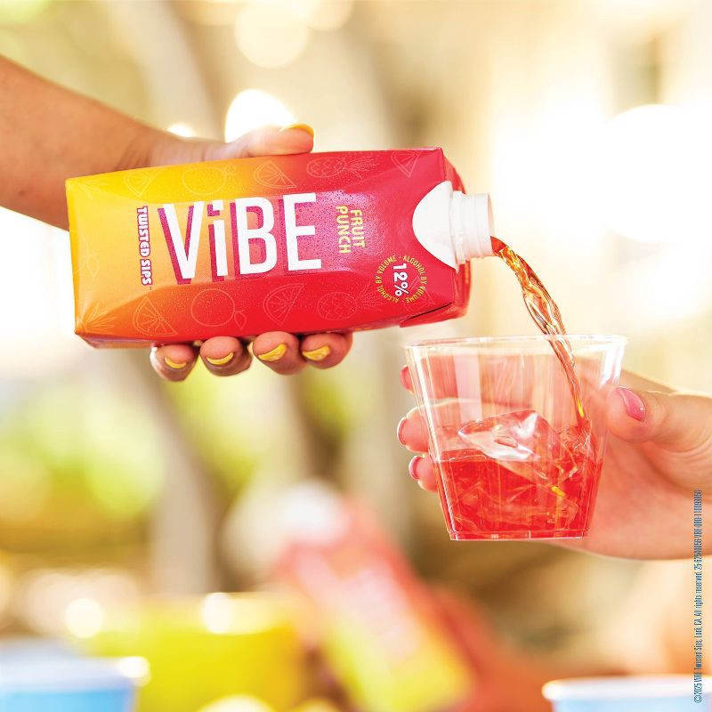 slide 6 of 6, Vibe Wine Vibe Fruit Punch - 500ml Bottle, 500 ml