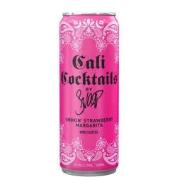 Cali Cocktails Smokin' Strawberry Margarita - 4pk/355ml Cans