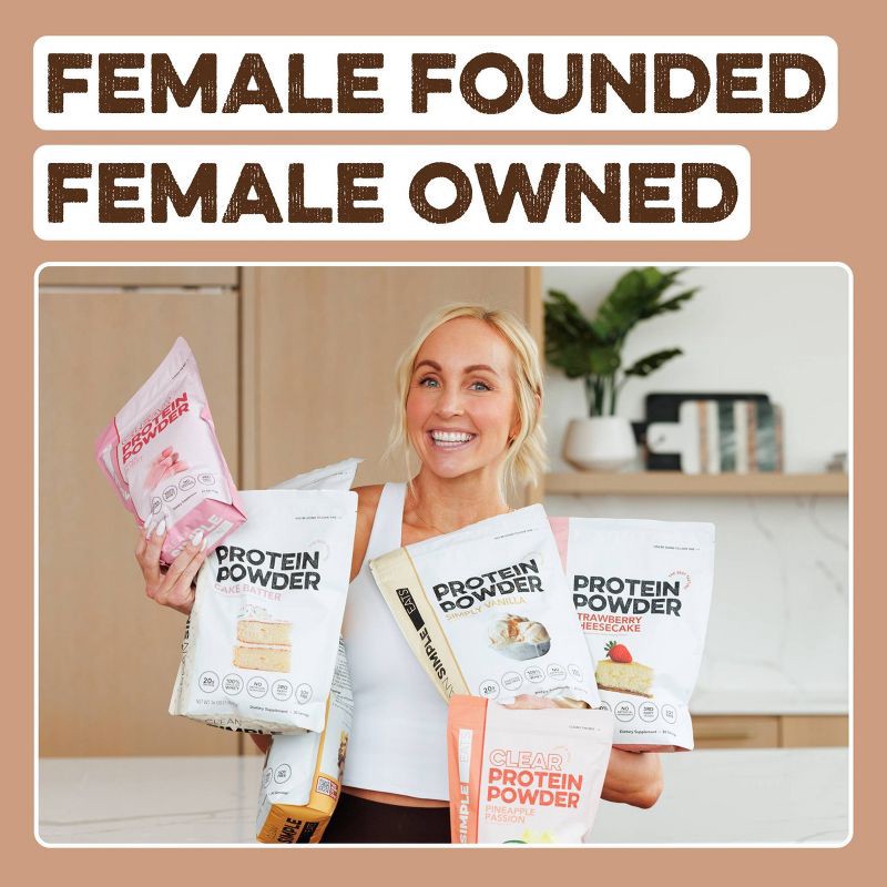 slide 8 of 9, Clean Simple Eats Protein Powder Sticks - Chocolate Brownie Batter - Whey Protein Isolate - 12oz/10ct, 10 ct; 12 oz