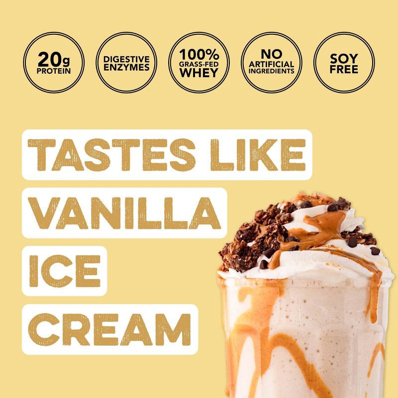 slide 3 of 9, Clean Simple Eats Protein Powder Sticks - Simply Vanilla - Whey Protein Isolate - 11.6oz/10ct, 10 ct; 11.6 oz