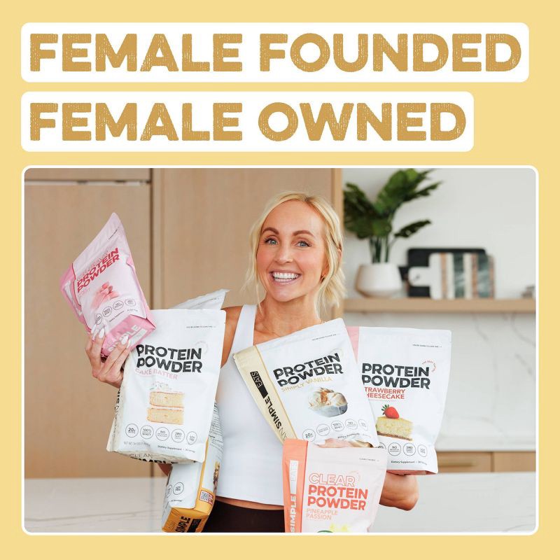 slide 8 of 9, Clean Simple Eats Protein Powder Sticks - Simply Vanilla - Whey Protein Isolate - 11.6oz/10ct, 10 ct; 11.6 oz