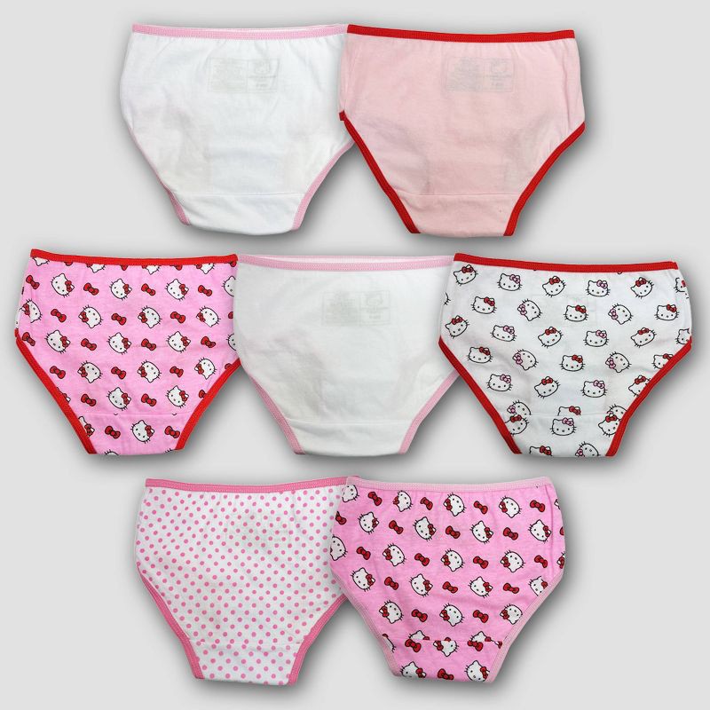 Toddler Girls' Hello Kitty 7pk Bikini Underwear - 4T 7 ct