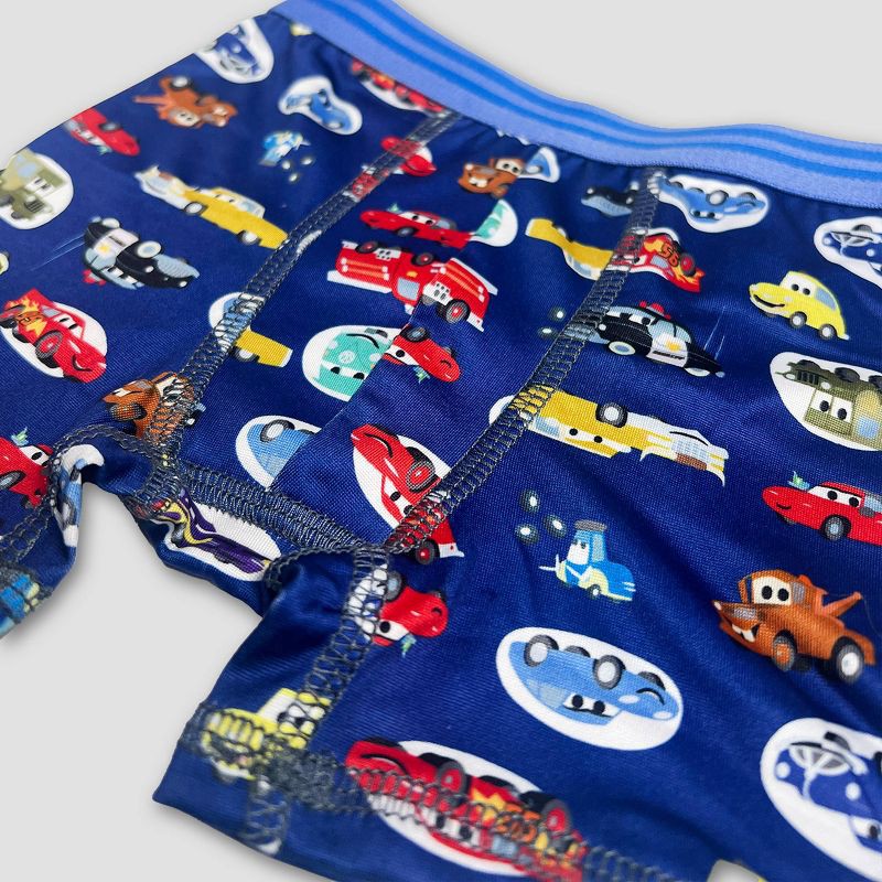 slide 2 of 3, Toddler Boys' Disney 3pk Boxer Briefs - 2T-3T: Classic Pattern Knit Underwear, 3 ct