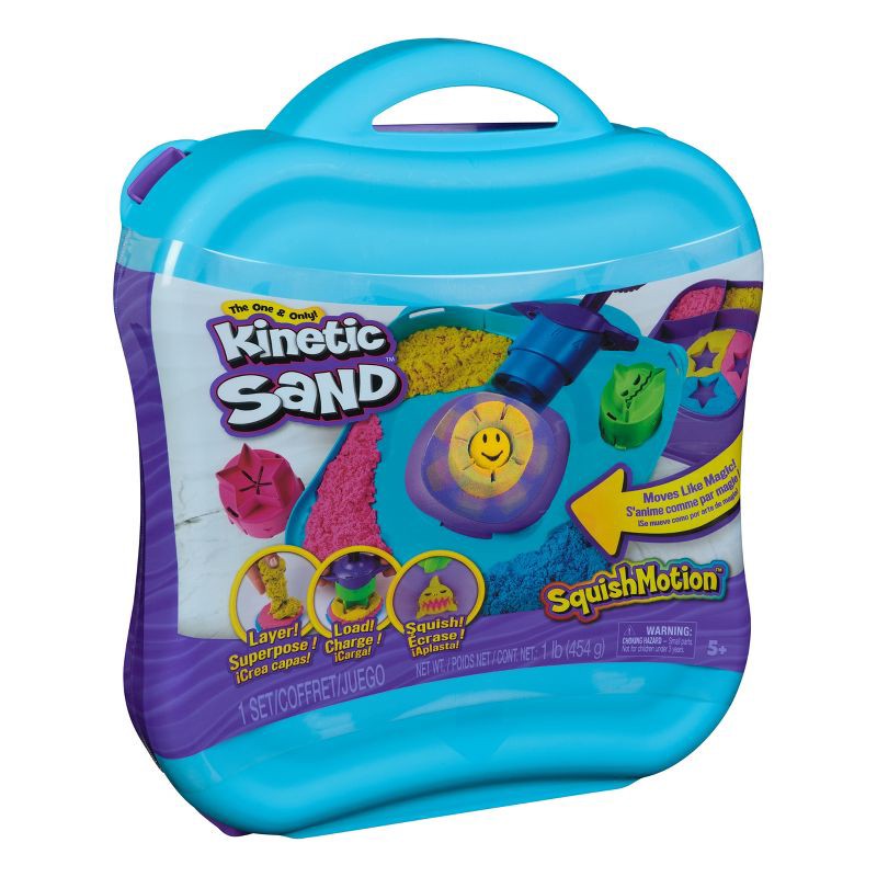 slide 10 of 10, Kinetic Sand Squish Motion Set, 1 ct
