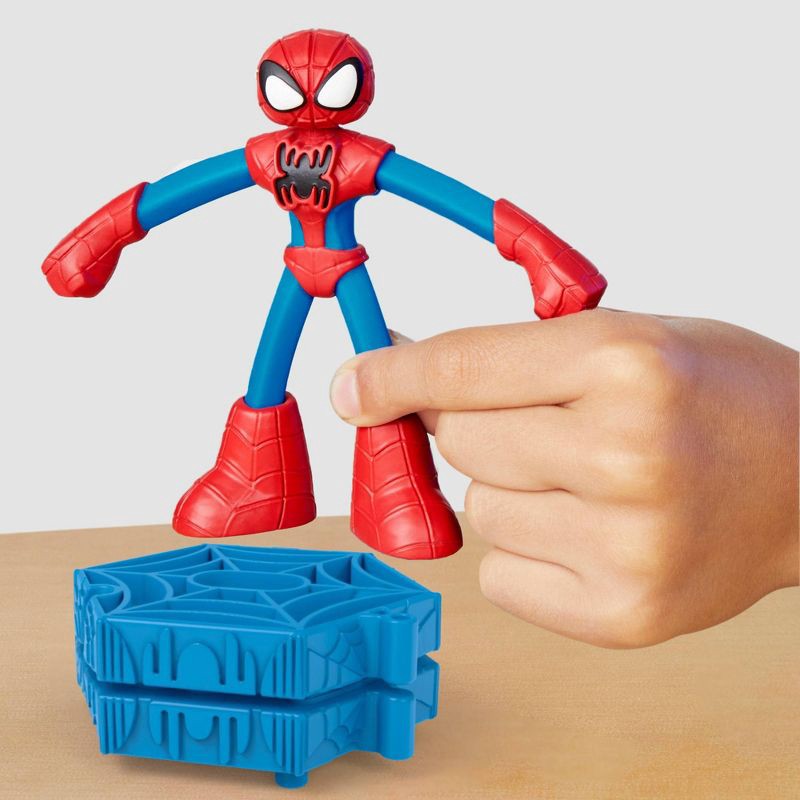 slide 7 of 7, Play-Doh Spider-Man Launch and Slice Battle Playset, 1 ct