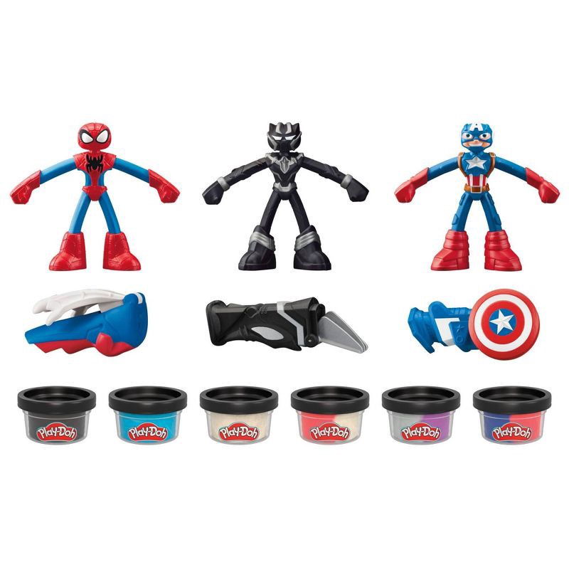 slide 2 of 7, Play-Doh Marvel Figures Plus Pack Playset, 1 ct