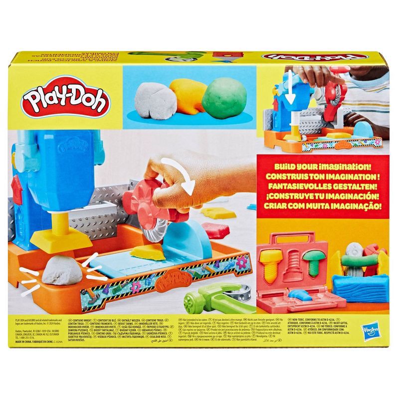 slide 4 of 10, Play-Doh Stamp and Saw Tool Bench Playset - 8pc, 8 ct