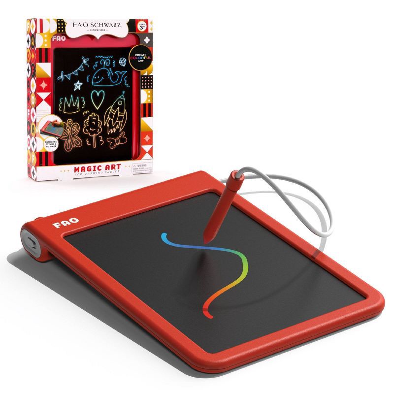 slide 1 of 5, FAO Schwarz Magic Art LCD Drawing Tablet, 1 ct