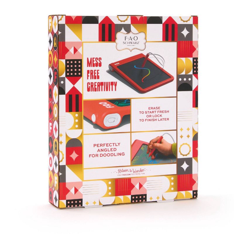 slide 5 of 5, FAO Schwarz Magic Art LCD Drawing Tablet, 1 ct