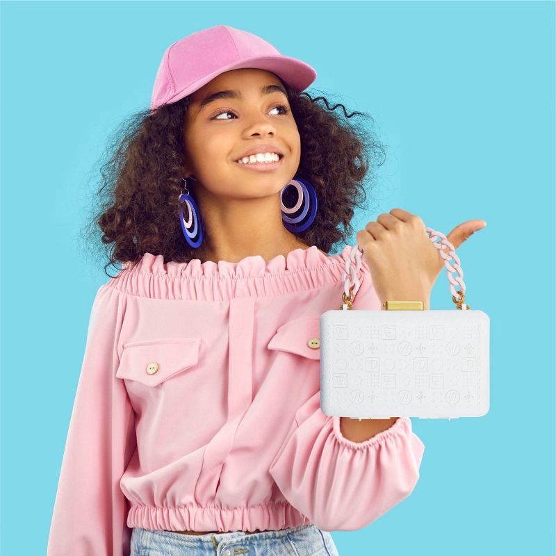 slide 2 of 8, FAO Schwarz Glitz & Glam Portable Vanity Girls' Makeup Case, 1 ct