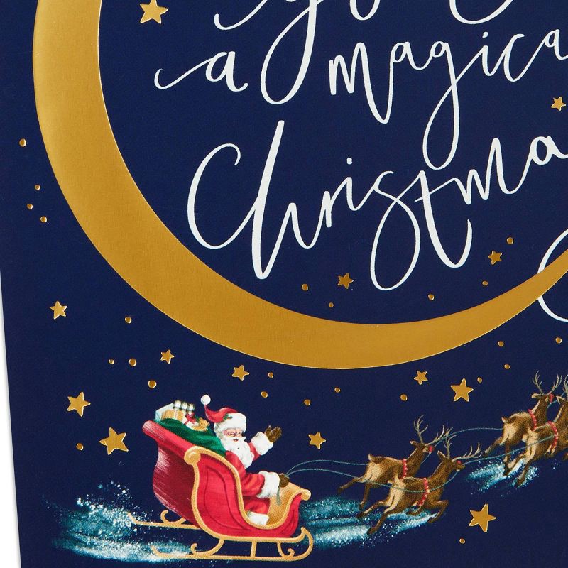 slide 6 of 8, Hallmark 10ct 'Wishing You a Magical Christmas' Single-Design Boxed Card Pack, 10 ct