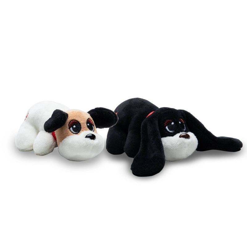 slide 3 of 9, Pound Puppies 2 pack – Mini Classics: Polyester Stuffed Animals, Dog Variety, Creative Thinking, Emotional Development, 2 ct