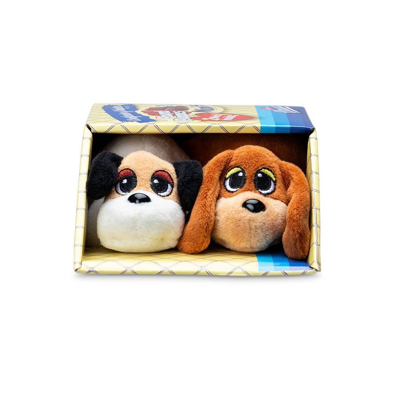 slide 4 of 9, Pound Puppies 2 pack – Mini Classics: Polyester Stuffed Animals, Dog Variety, Creative Thinking, Emotional Development, 2 ct