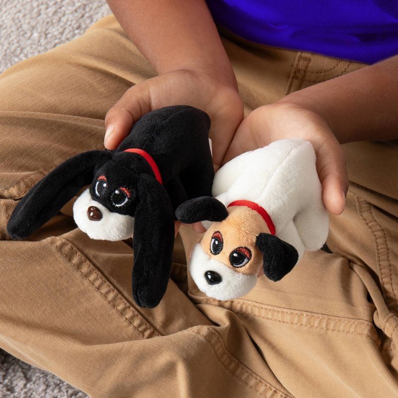 slide 9 of 9, Pound Puppies 2 pack – Mini Classics: Polyester Stuffed Animals, Dog Variety, Creative Thinking, Emotional Development, 2 ct