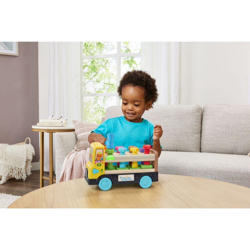 slide 8 of 9, LeapFrog Tap-a-Peg Wooden Truck, 1 ct