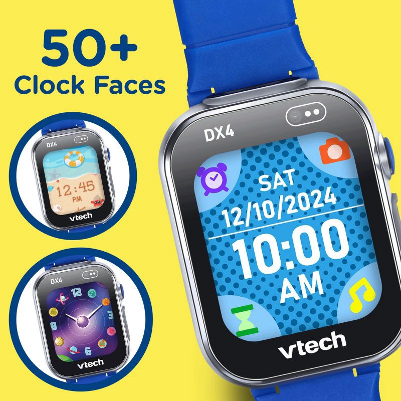 slide 4 of 12, VTech KidiZoom Smartwatch DX4 : Sensory Development, Teaching Aid, No Assembly Required, Age 4+, 1 ct