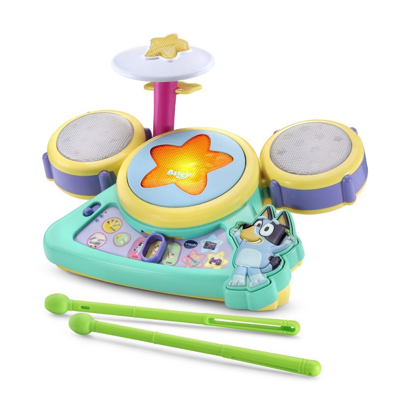 slide 4 of 9, VTech Bluey Drum Set, 1 ct