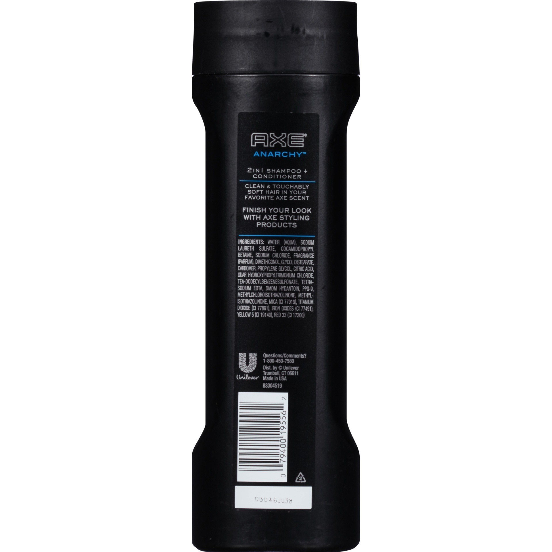 slide 6 of 7, AXE 2-in-1 Shampoo & Conditioner Anarchy For Him, 12 oz