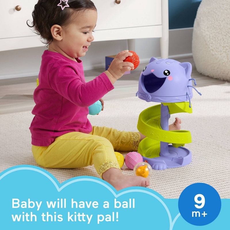 slide 2 of 6, Fisher-Price Kitty Ball Tower, 1 ct