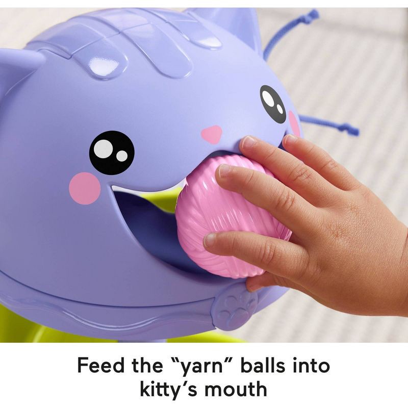 slide 3 of 6, Fisher-Price Kitty Ball Tower, 1 ct