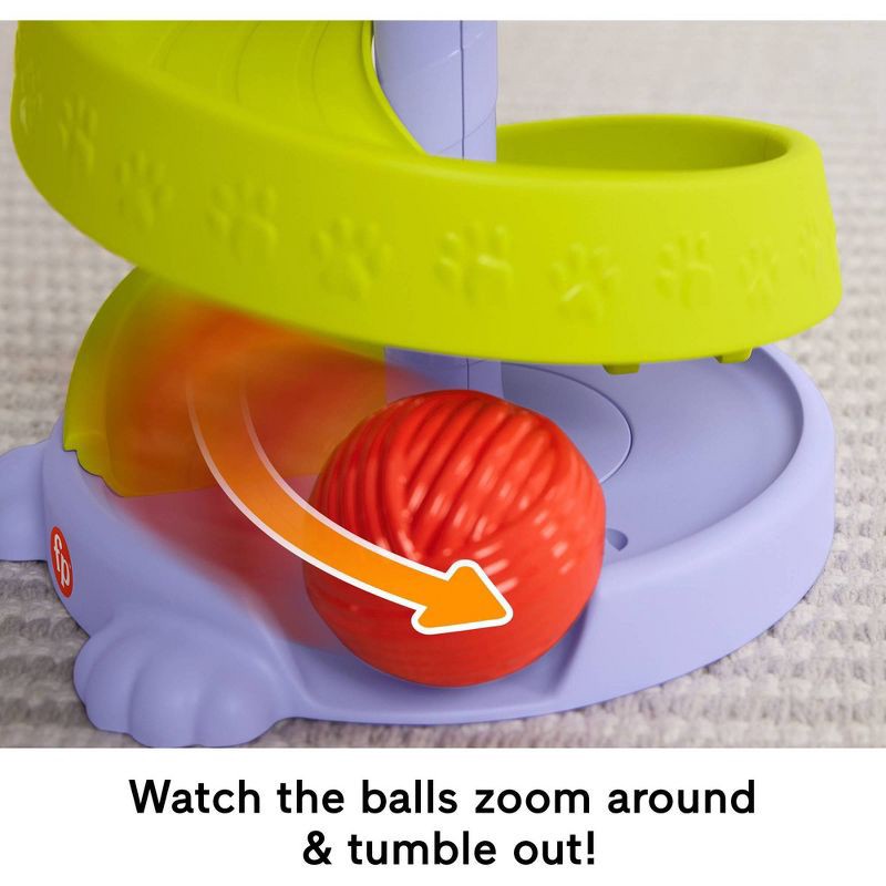 slide 4 of 6, Fisher-Price Kitty Ball Tower, 1 ct